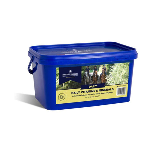 DODSON & HORRELL DAILY VITAMINS & MINERALS דודסון והורל ויטמינים ומינרלים יומיים תוסף תזונה לסוסים 2 ק”ג