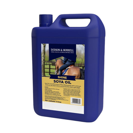 DODSON & HORRELL SOYA OIL דודסון והורל שמן סויה לסוסים 5 ליטר