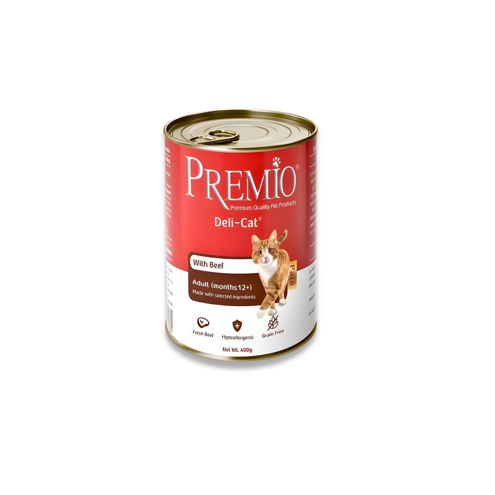 Premio - מבצע 6 שימורי פרמיו לחתול פטה 375 גרם ב-₪39 בלבד