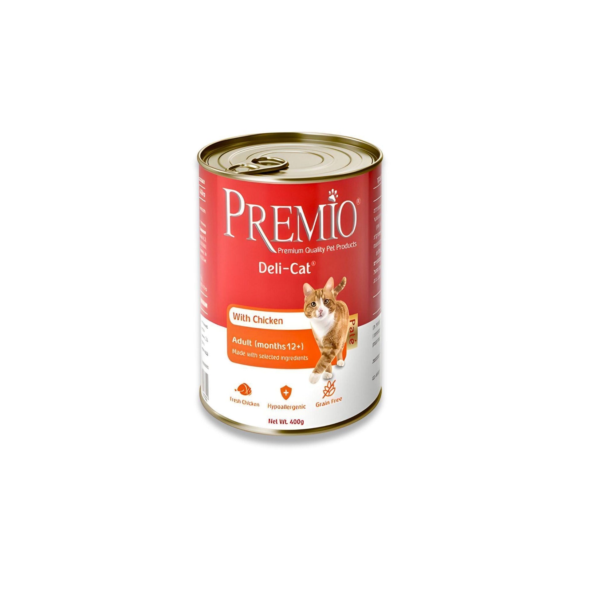 Premio - מבצע 6 שימורי פרמיו לחתול פטה 375 גרם ב-₪39 בלבד