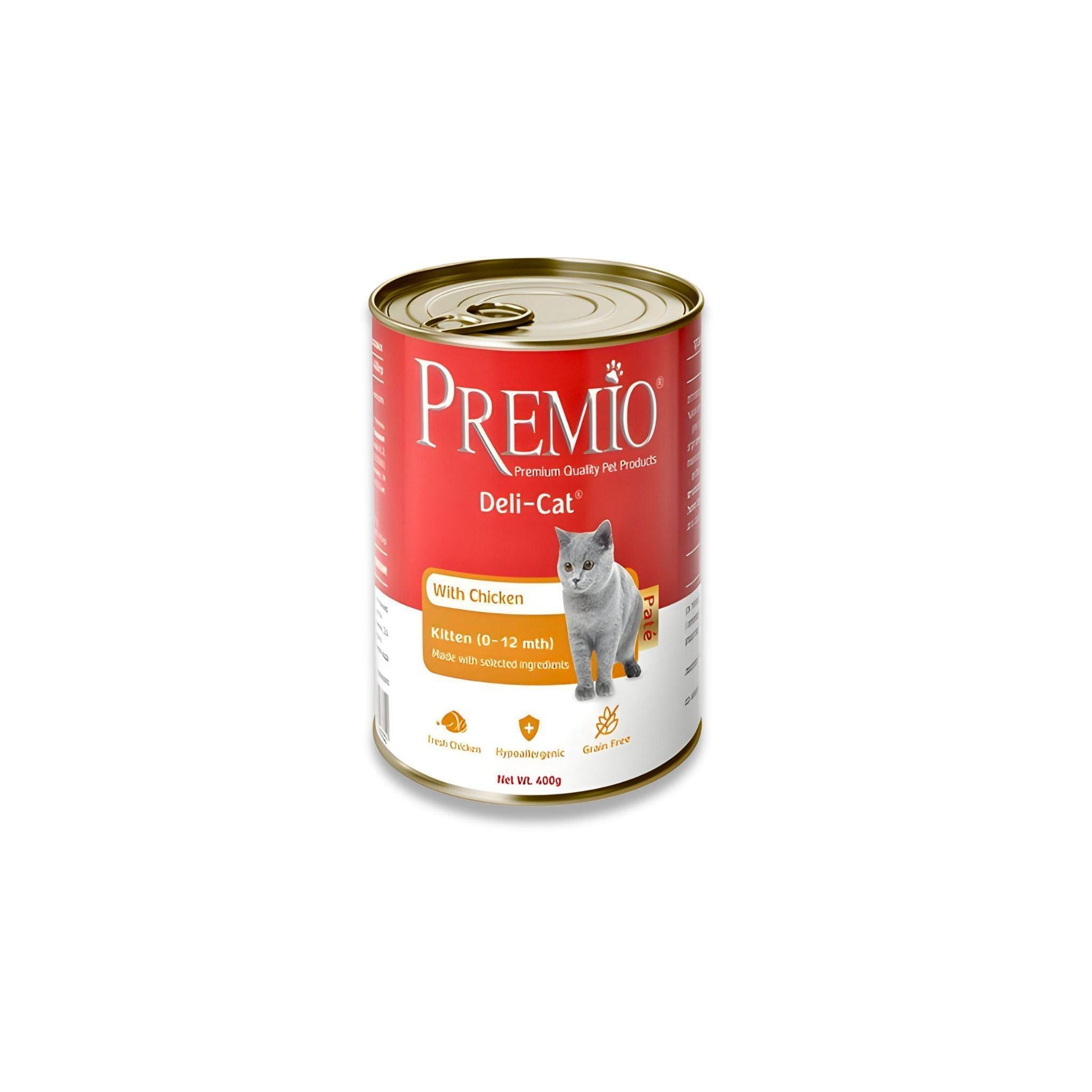 Premio - מבצע 6 שימורי פרמיו לחתול פטה 375 גרם ב-₪39 בלבד