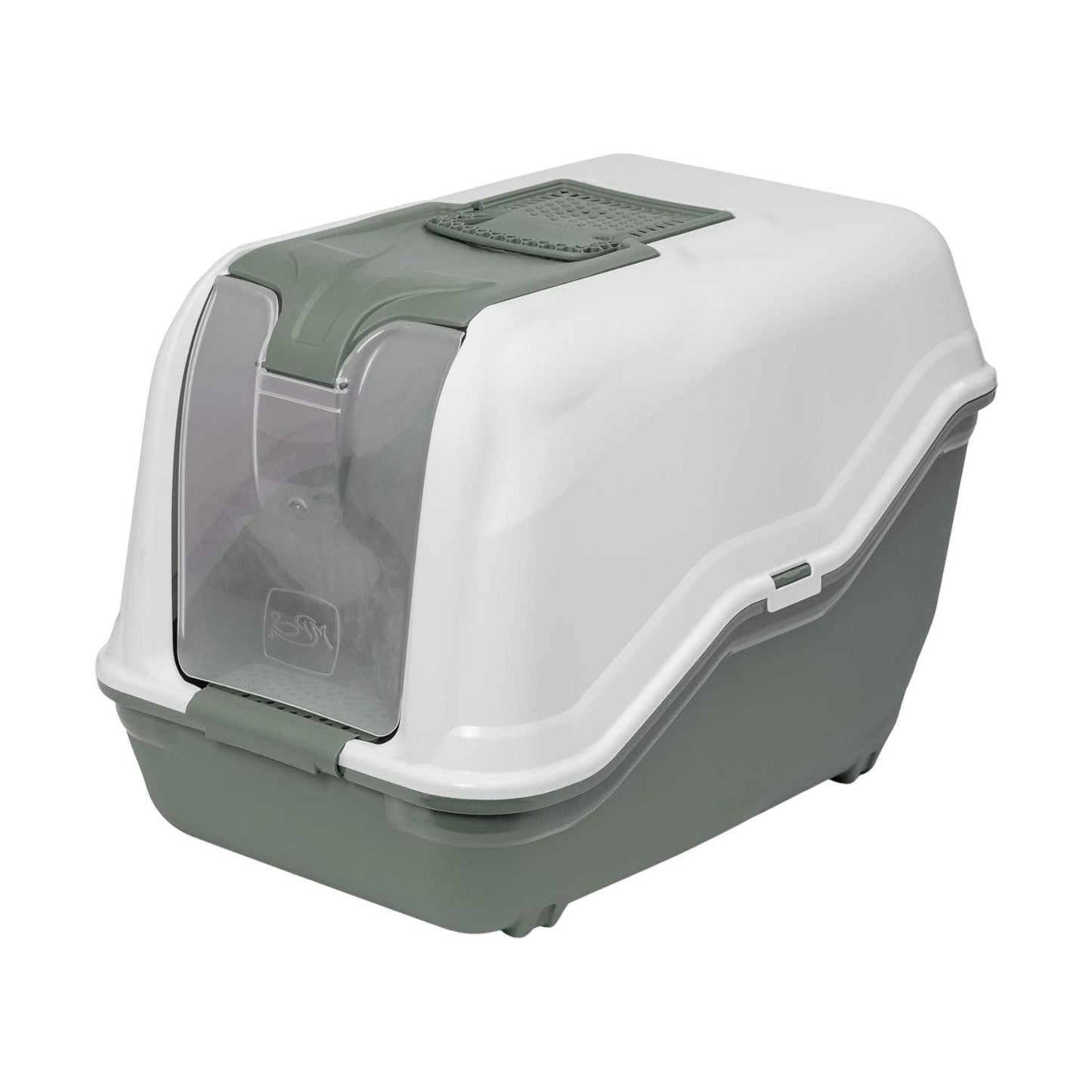 Neta Maxi שירותים סגורים לחתולים צבע אפור נטע מקסי