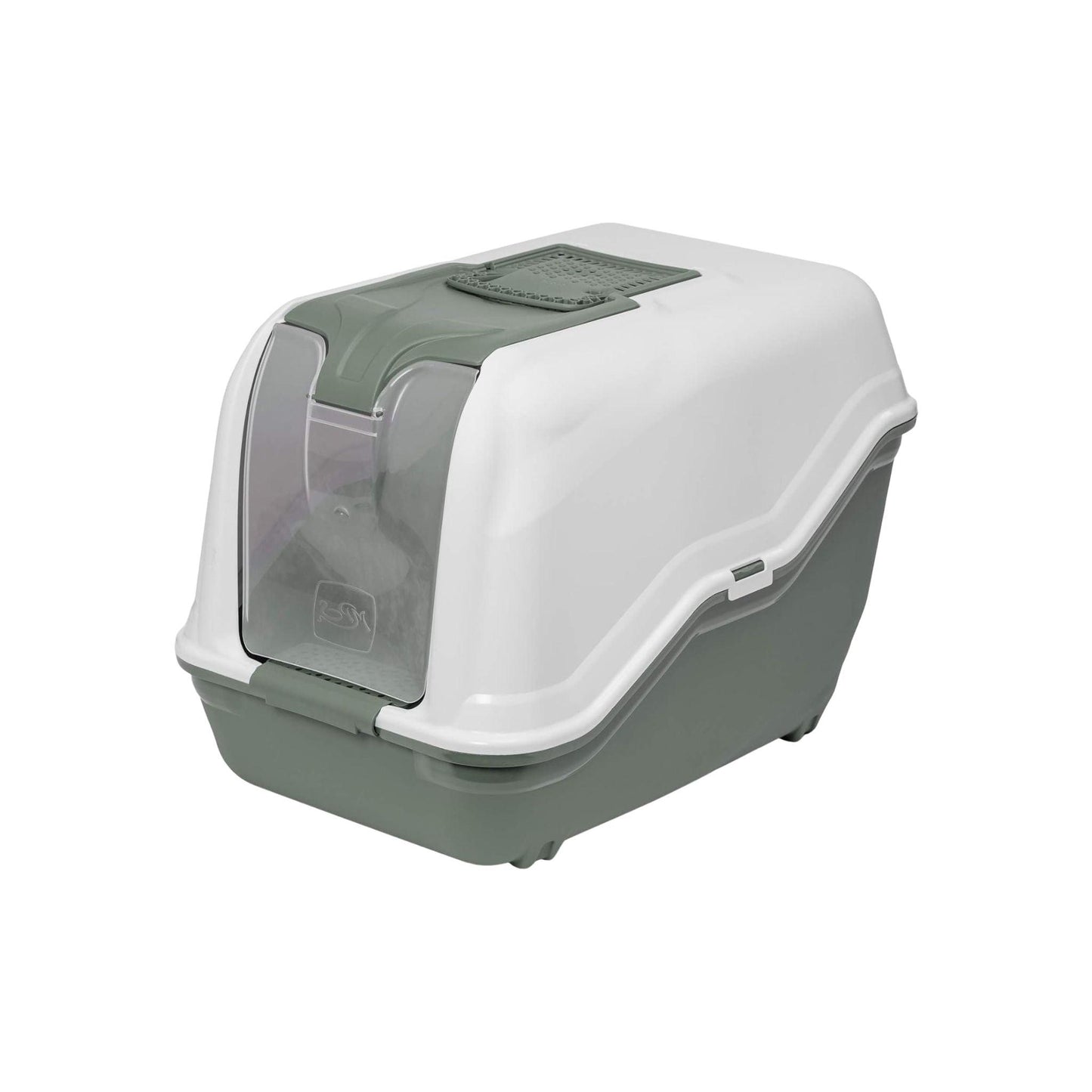 Neta Closed Cat Toilet, Gray Color Neta