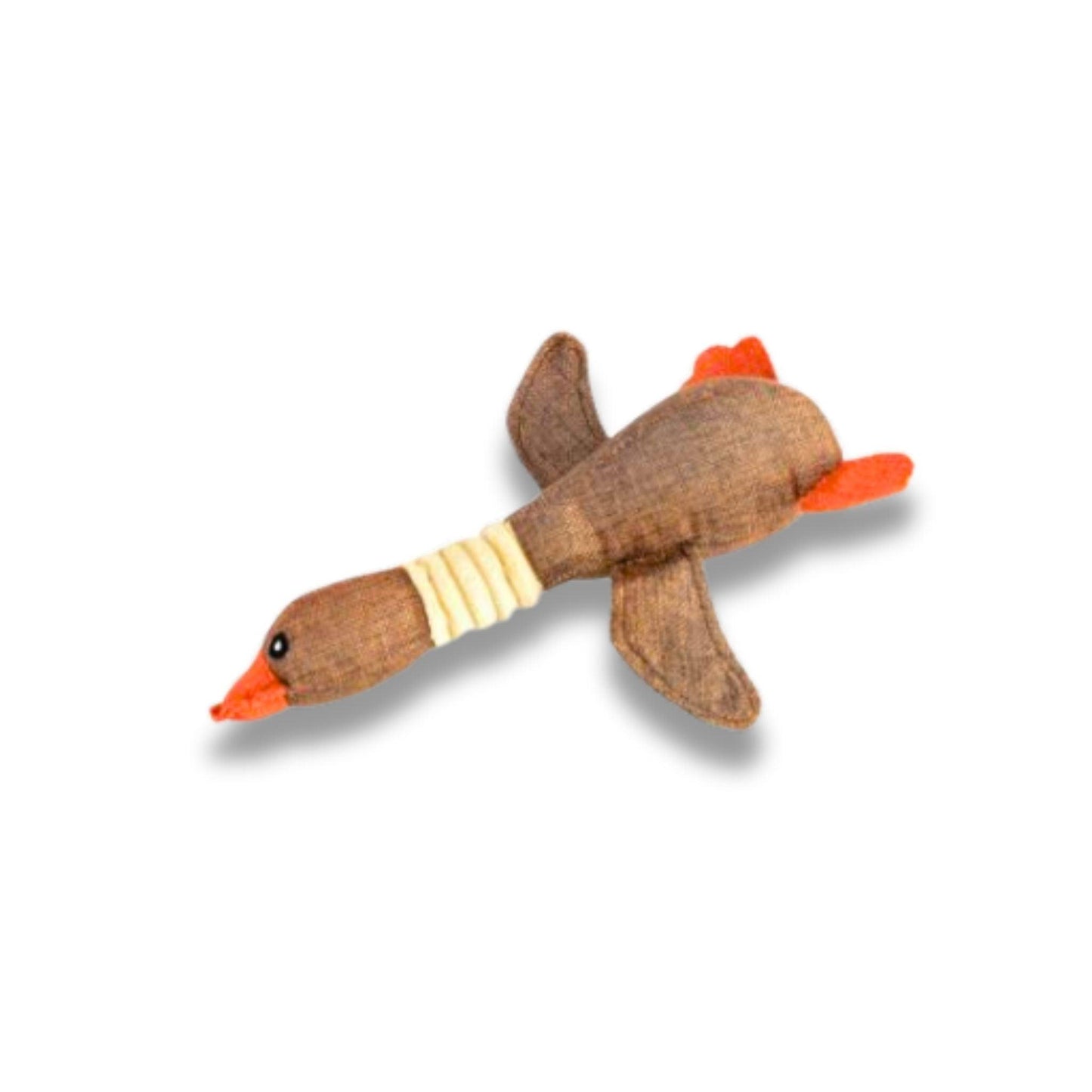 DOBOPET צעצוע בובת ברווז מצפצף לכלב דובופט