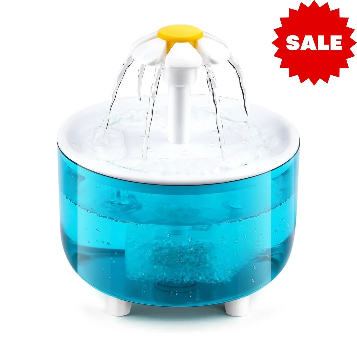 מזרקת מים לחתולים 1.5 ליטר צבע כחול