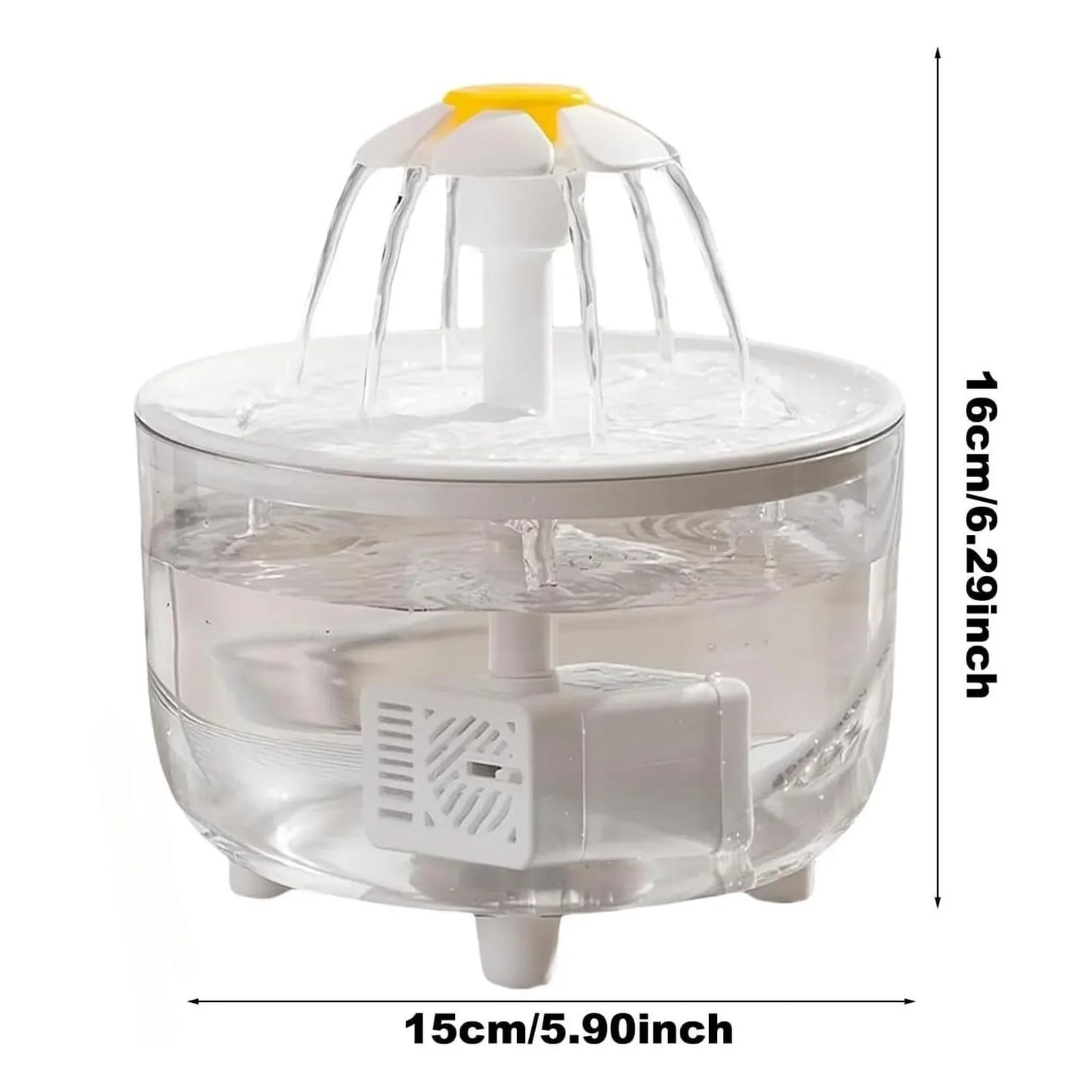 מזרקת מים לחתולים 1.5 ליטר צבע כחול