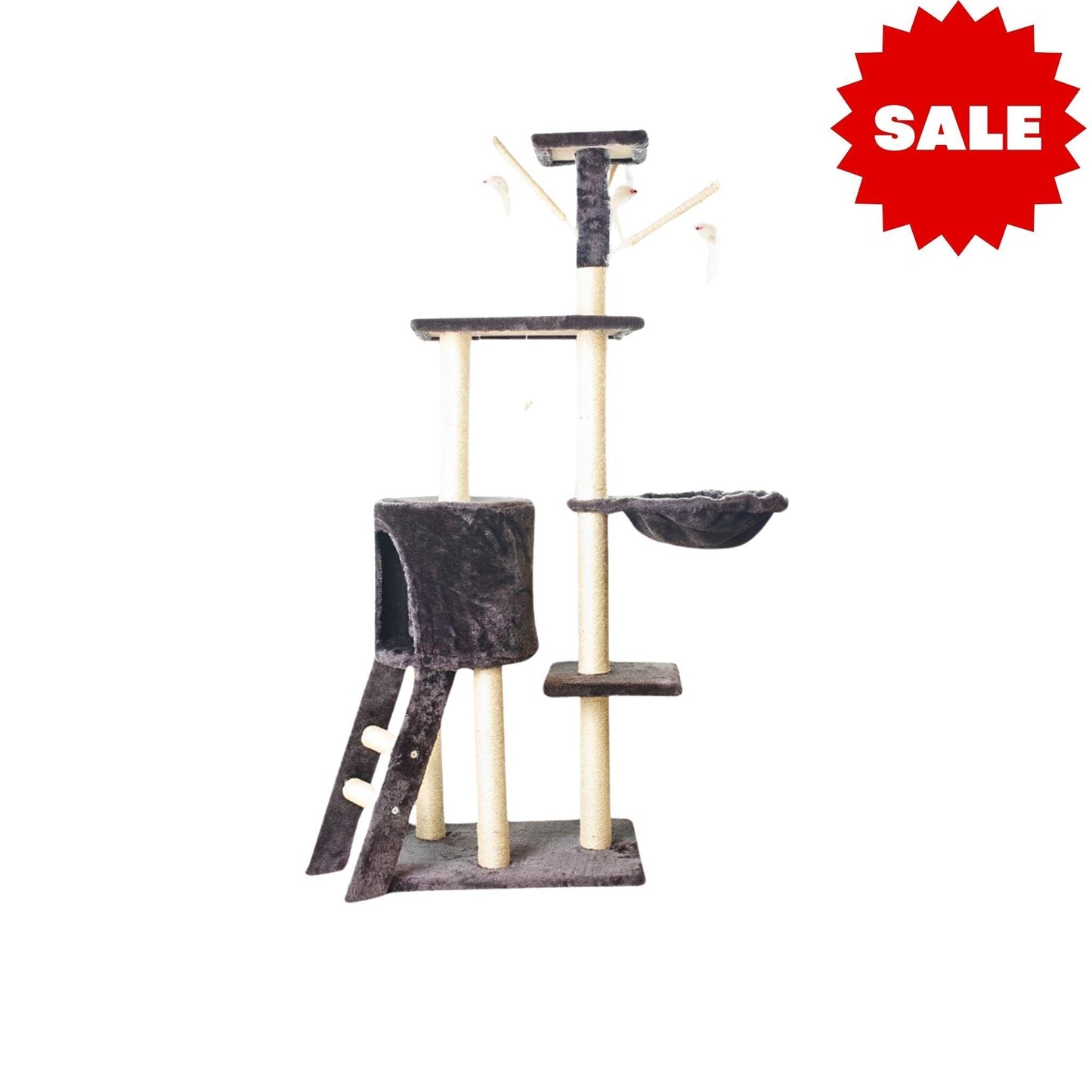 Cat Tree מתקן גירוד גבוה לחתול מגרדת