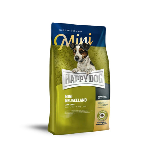 Happy Dog - הפי דוג מזון יבש לכלב מגזע קטן מיני ניו זילנד 1 ק"ג