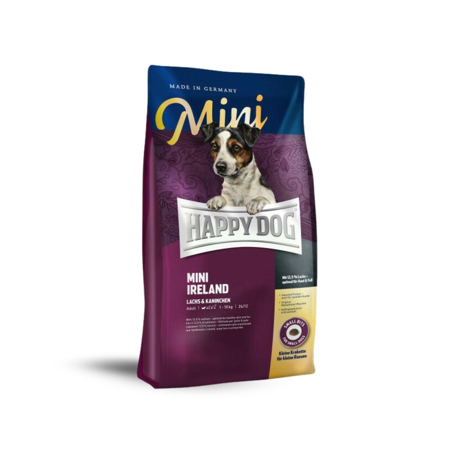 Happy Dog - הפי דוג מזון יבש לכלב מגזע קטן מיני אירלנד 1 ק"ג