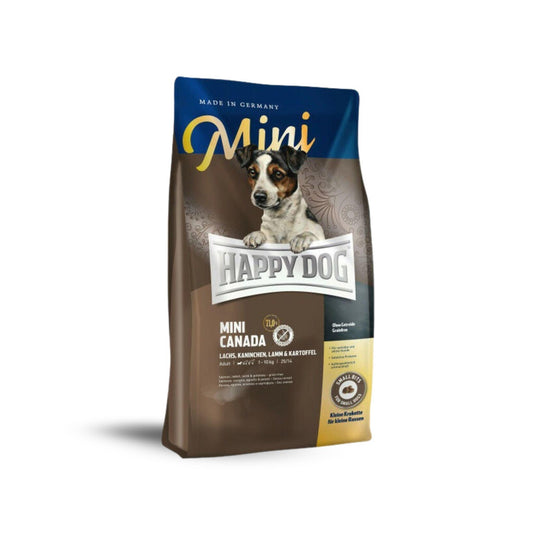 Happy Dog - הפי דוג מזון יבש לכלב מגזע קטן מיני קנדה 4 ק"ג