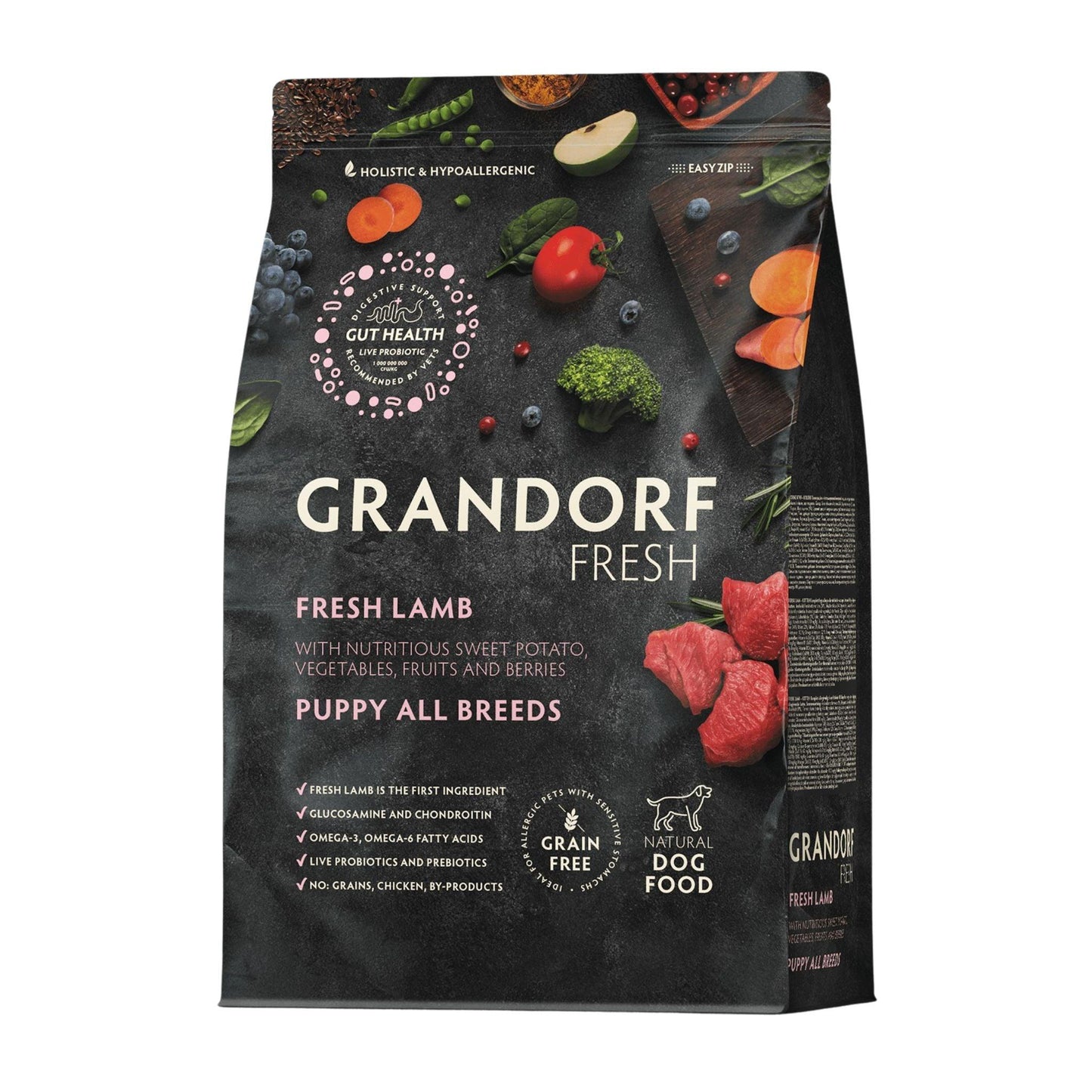 GRANDORF Fresh Lamb Puppy 3 kg hypoallergenic