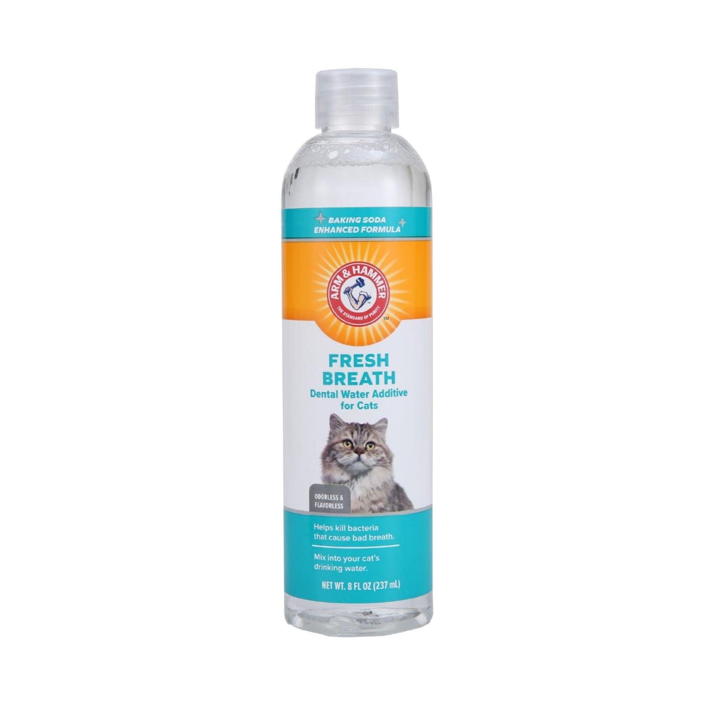 Arm & Hammer תוסף מי פה לחתולים בטעם מנטה למניעת ריח רע 237 מ”ל