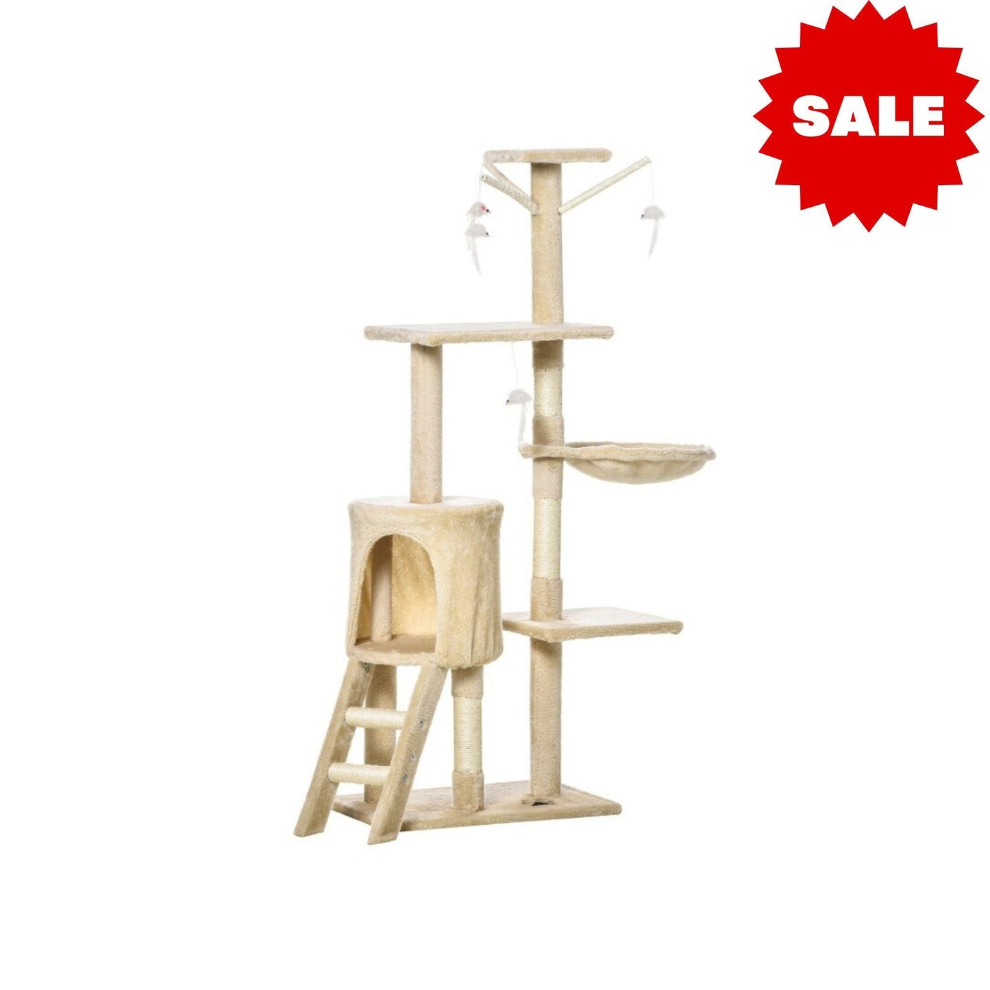 Cat Tree מתקן גירוד גבוה לחתול מגרדת