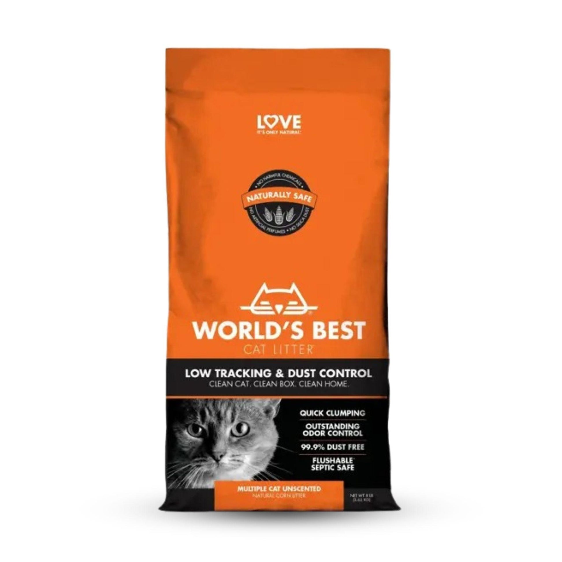 וורלד בסט חול לחתולים מתגבש פיזור מופחת