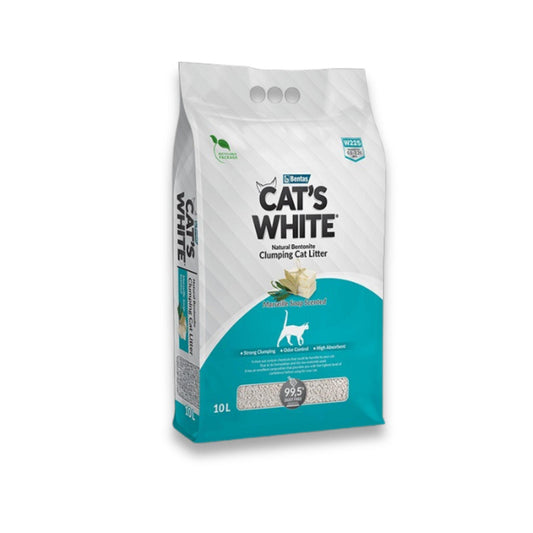 CAT'S WHITE קטס וויט חול לחתולים סבון מרסיי 10 ליטר