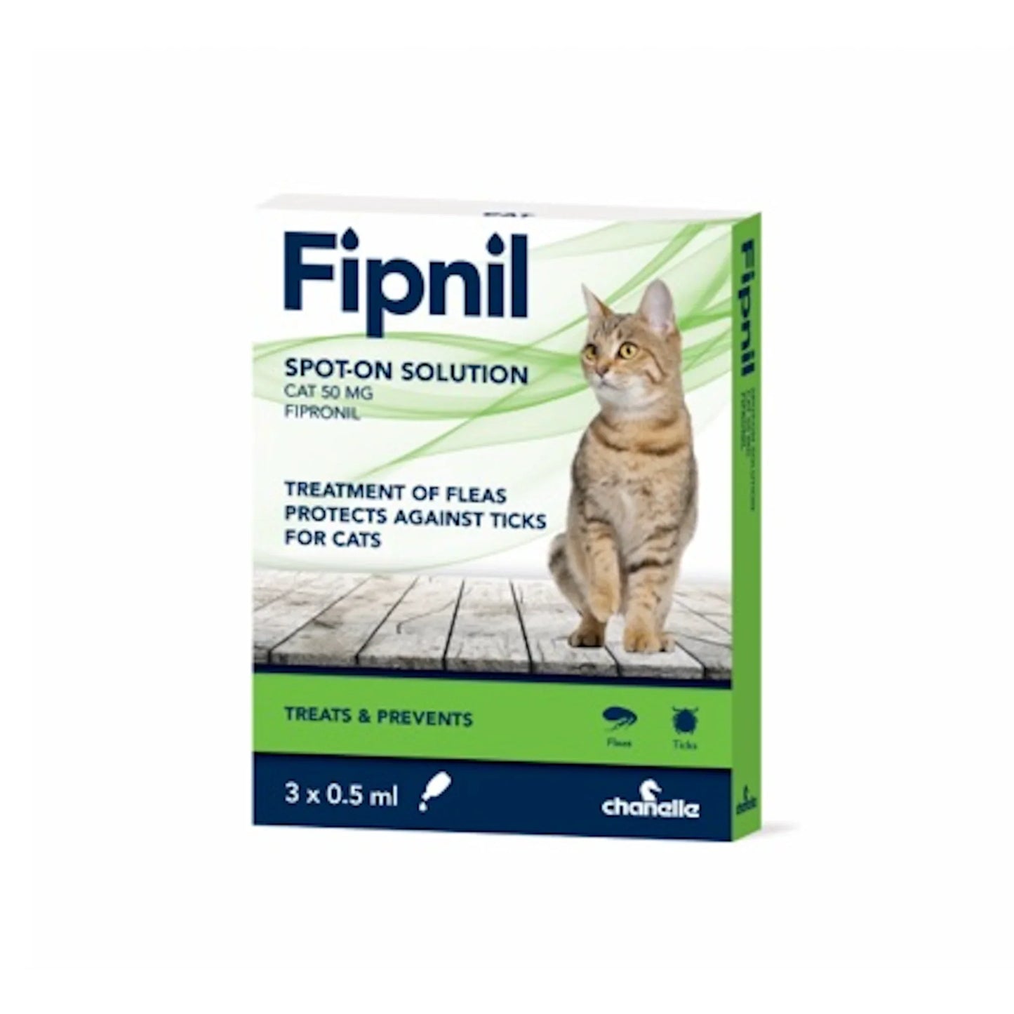 Fipnil אמפולות לחתולים נגד פרעושים וקרציות פיפניל