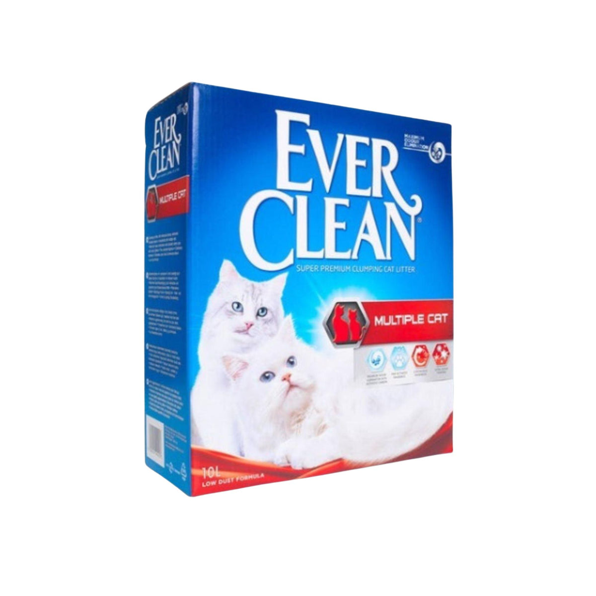 EVER CLEAN - אברקלין חול לבתים מרובי חתולים 10 дней