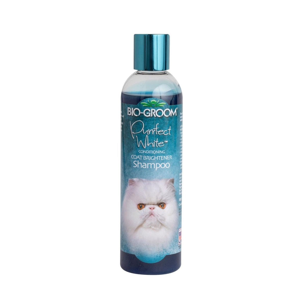 Bio-Groom ביוגרום שמפו אל-דמע לחתולים להבהרת פרווה לבנה ובהירה 236 מ״ל