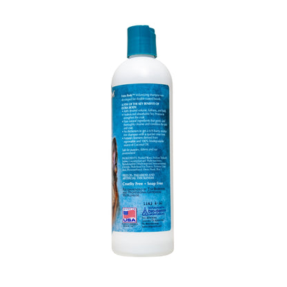 Bio-Groom ביוגרום שמפו אקסטרה בודי אל-דמע לכלבים עם פרווה כפולה 355 מ״ל
