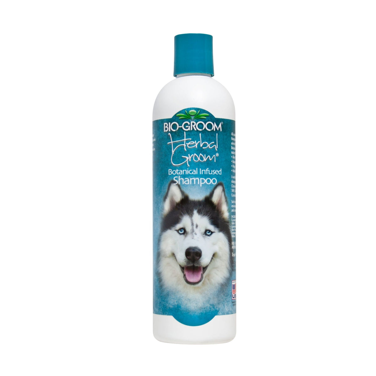 Bio-Groom ביוגרום שמפו הרבל גרום צמחי אל-דמע לכלבים וחתולים עם אלוורה ותמציות בוטניות 355 מ״ל