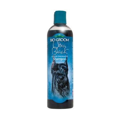 Bio-Groom ביוגרום שמפו אולטרה בלאק לכלבים עם פרווה שחורה וכהה 355 מ״ל