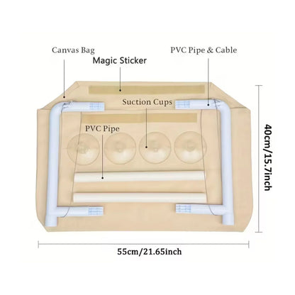 Hoofie ערסל תלייה פתוח לחתול
