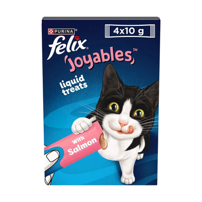 Purina Felix פליקס חטיף שלוק לח לחתולים בטעם סלמון 40 גרם