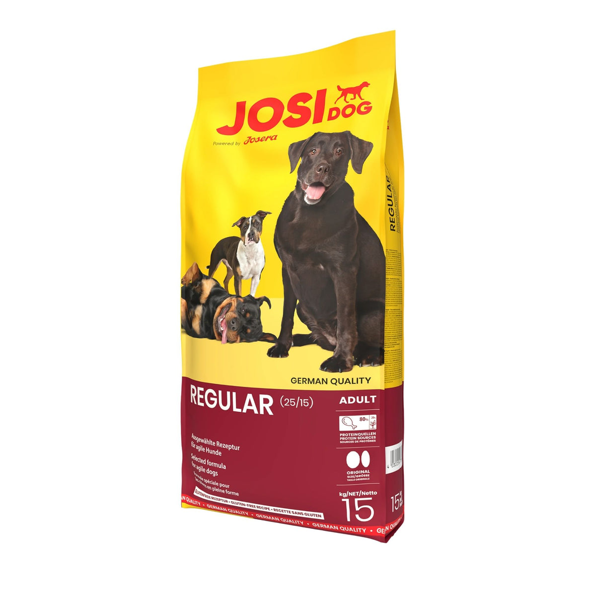 Josera ג'וסרה ג׳וסידוג רגולר מזון יבש לכלבים בוגרים עוף 18 ק״ג