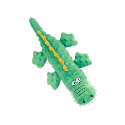 Hoofie צעצוע בובה לכלבים תנין ירוק