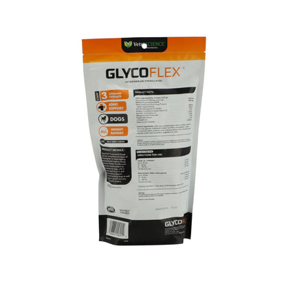 GlycoFlex גלייקופלקס לכלבים לעסניות לתמיכה במפרקים ובניידות 120 יחידות