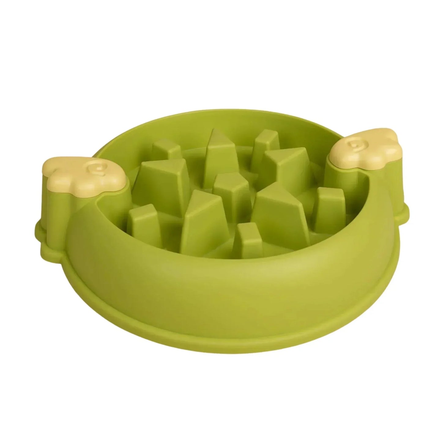 Hoofie קערת האכלה איטית לכלבים וחתולים צבע ירוק