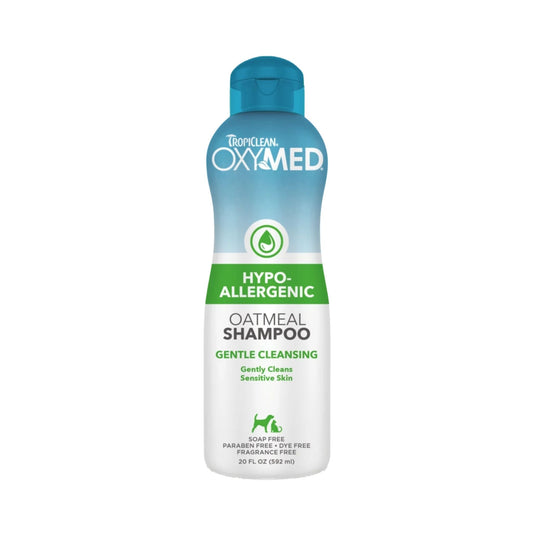TropiClean OxyMed Hypoallergenic Shampoo for Dogs and Cats 355 ml