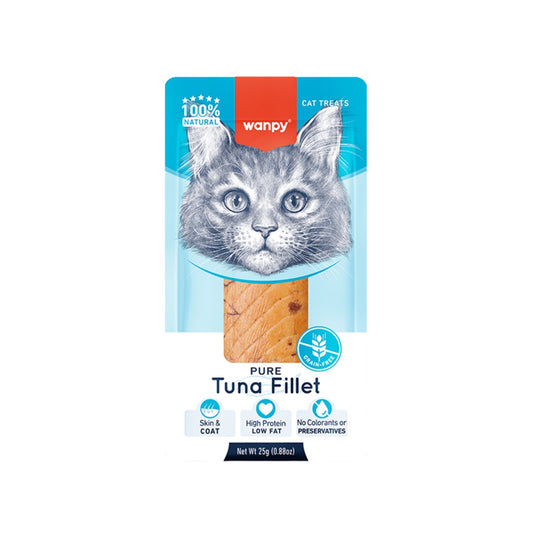 Wanpy Natural Tuna Fillet Cat Treat 25g