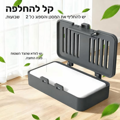 פילטר ומסנן ספוג חלופי למזרקת מים נירוסטה 3.2 ליטר