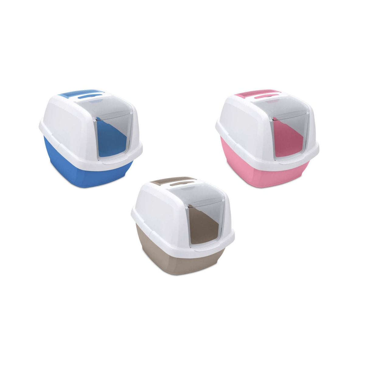IMAC שירותים סגורים לחתולים צבע ורוד אימאק מאדי ג'וניור