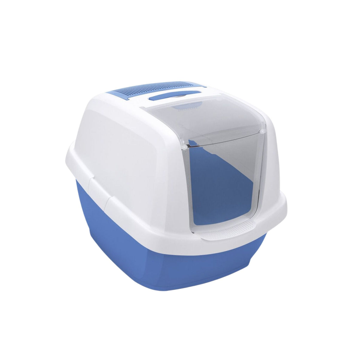 IMAC שירותים סגורים לחתולים צבע כחול אימאק מאדי ג'וניור