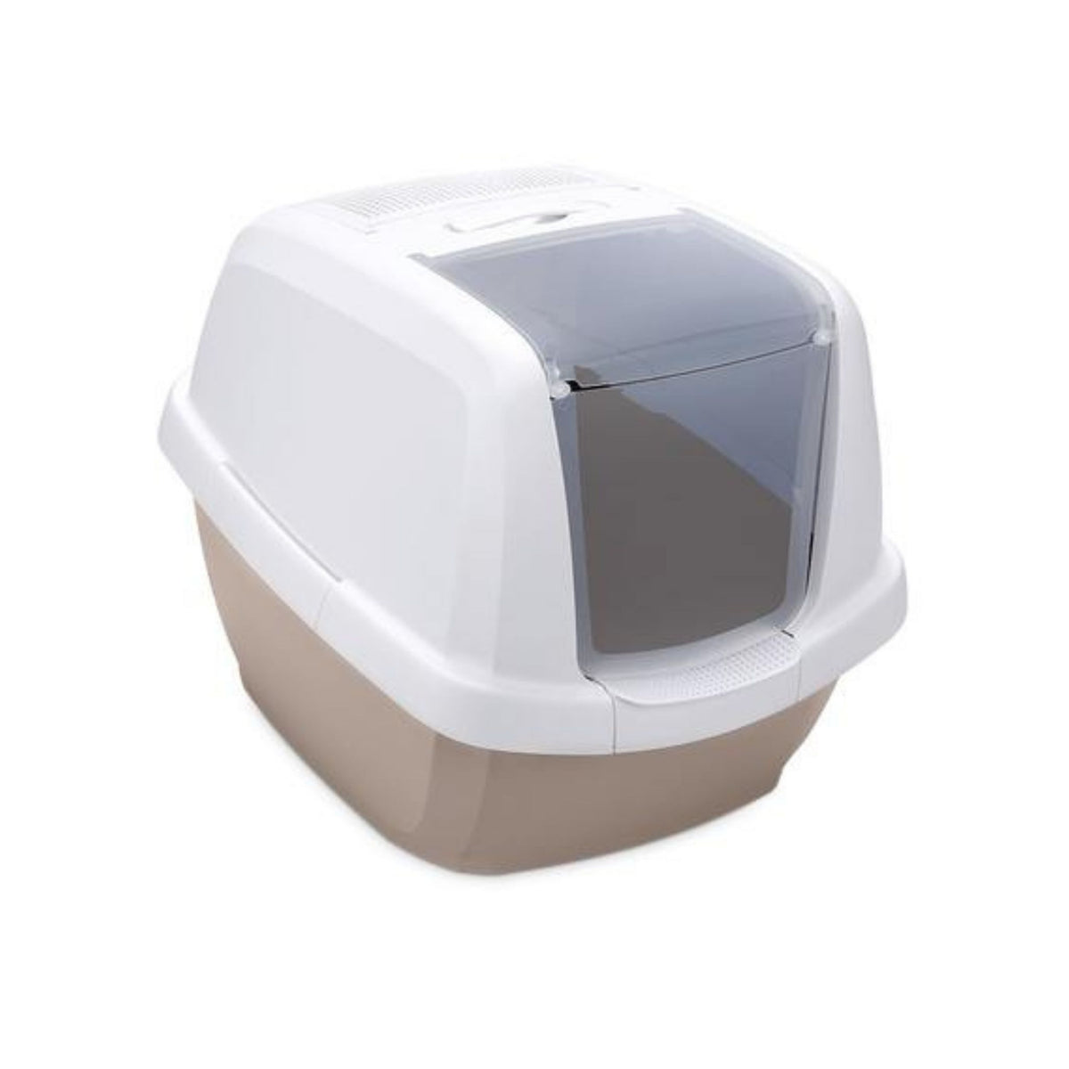 IMAC שירותים סגורים לחתולים גדול צבע חום אימאק מאדי