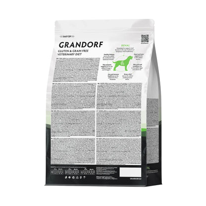‏GRANDORF VET Renal גרנדורף רנל אוכל רפואי לכלב לתמיכה בתפקוד הכליות בטעם הודו 3 ק״ג