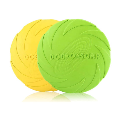 Hoofie צעצוע פריזבי לכלבים קטן צבע צהוב