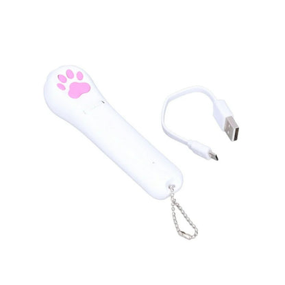 עט לייזר אינטראקטיבי לחתולים עם הקרנת צורות משתנות