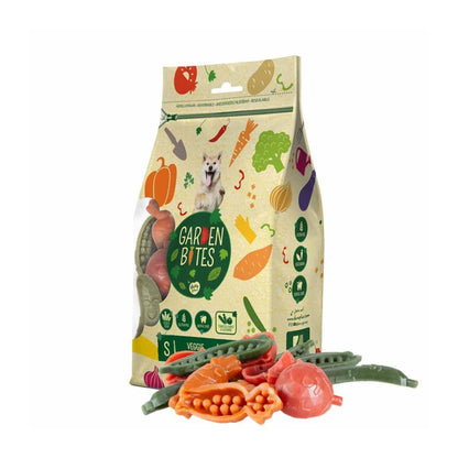 Garden Bites גרדן בייטס חטיף דנטלי לכלבים קטנים ובינוניים ירקות 18 יחידות 270 גרם