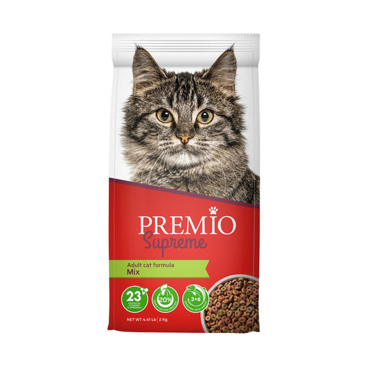 Premio פרמיו מזון יבש לחתולים בוגרים בטעם מיקס 1.5 ק״ג