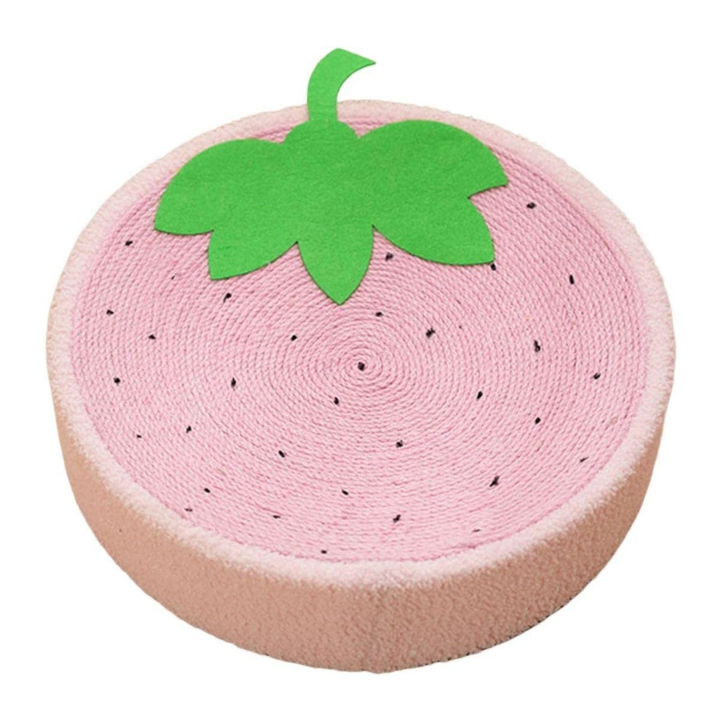 Hoofie משטח גירוד לחתולים עגול צבע ורוד