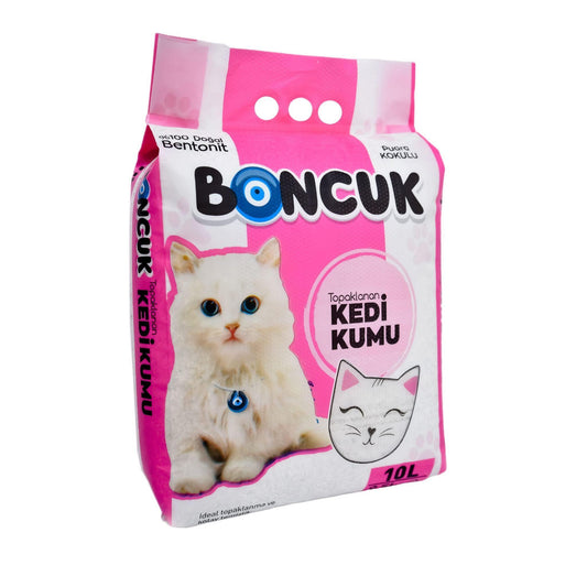 Boncuk חול מתגבש בניחוח בייבי פאודר 10 ליטר