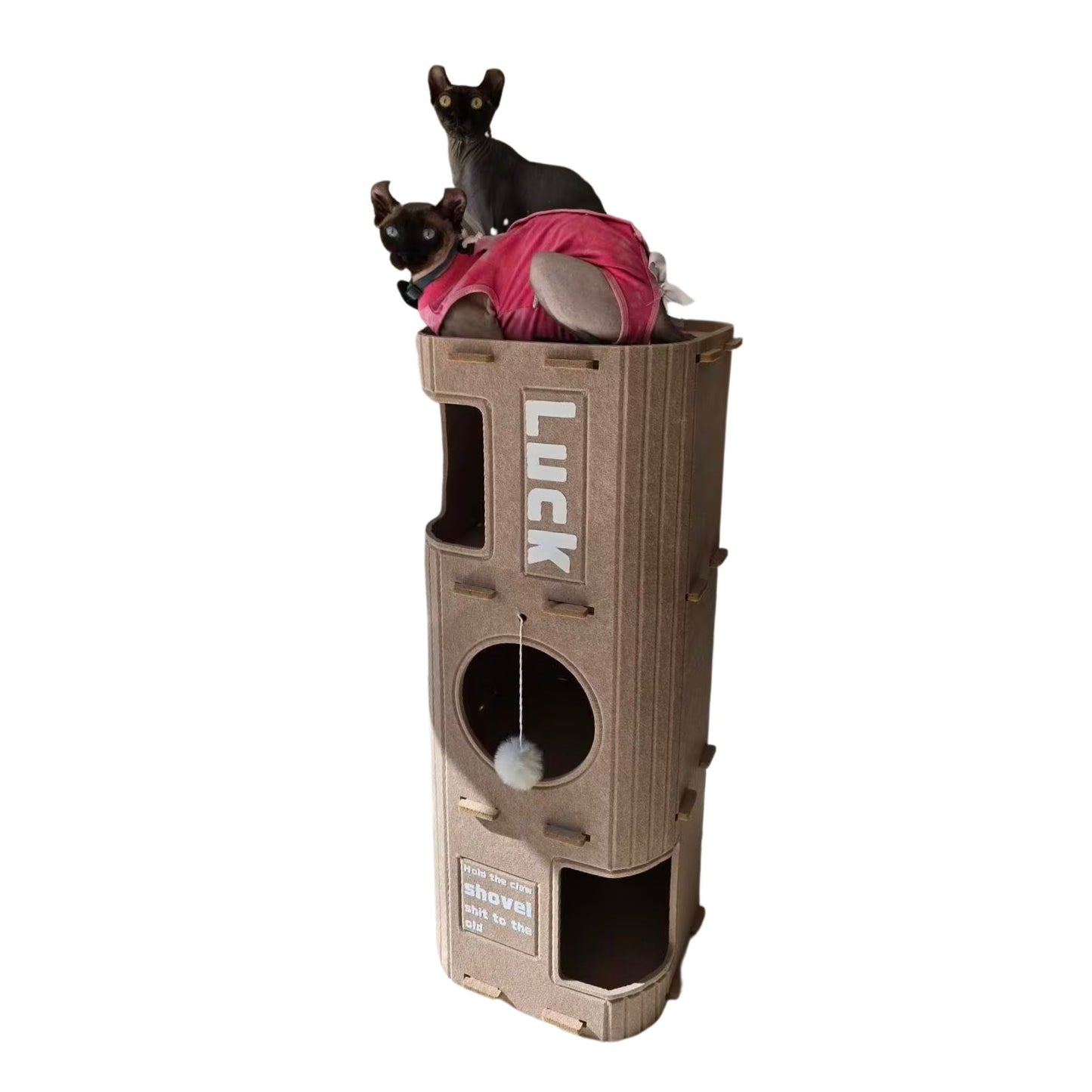 בית מיטה רב קומתי לחתולים