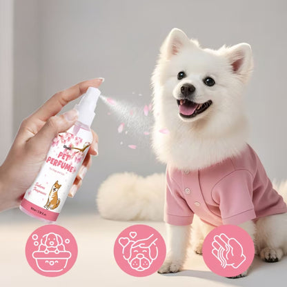 בושם לכלבים וחתולים בניחוח פריחת דובדבן 100 מ״ל