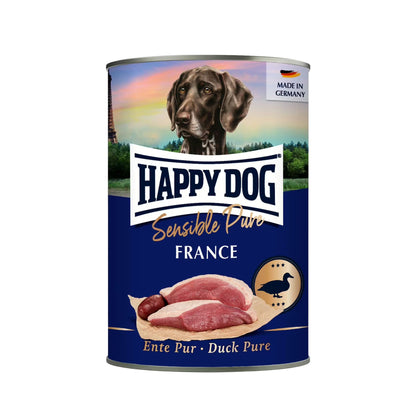 Happy Dog שימורים כלבים הפי דוג ברווז 400 גרם