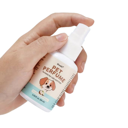 בושם לכלבים וחתולים בניחוח וניל וקוקוס 60 מ״ל