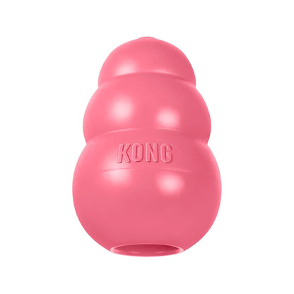 KONG ורוד XS קונג צעצוע לעיסה לגורי כלבים מידה