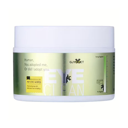 מגבוני ניקוי עיניים לכלבים וחתולים 120 יחידות